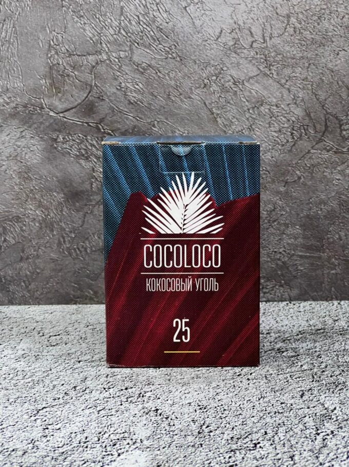 Уголь Cocoloco Original 72шт 25 мм 1кг