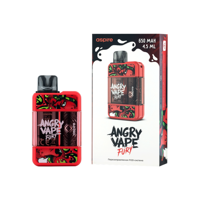 ЭС ANGRY VAPE FURY, 650 MAH