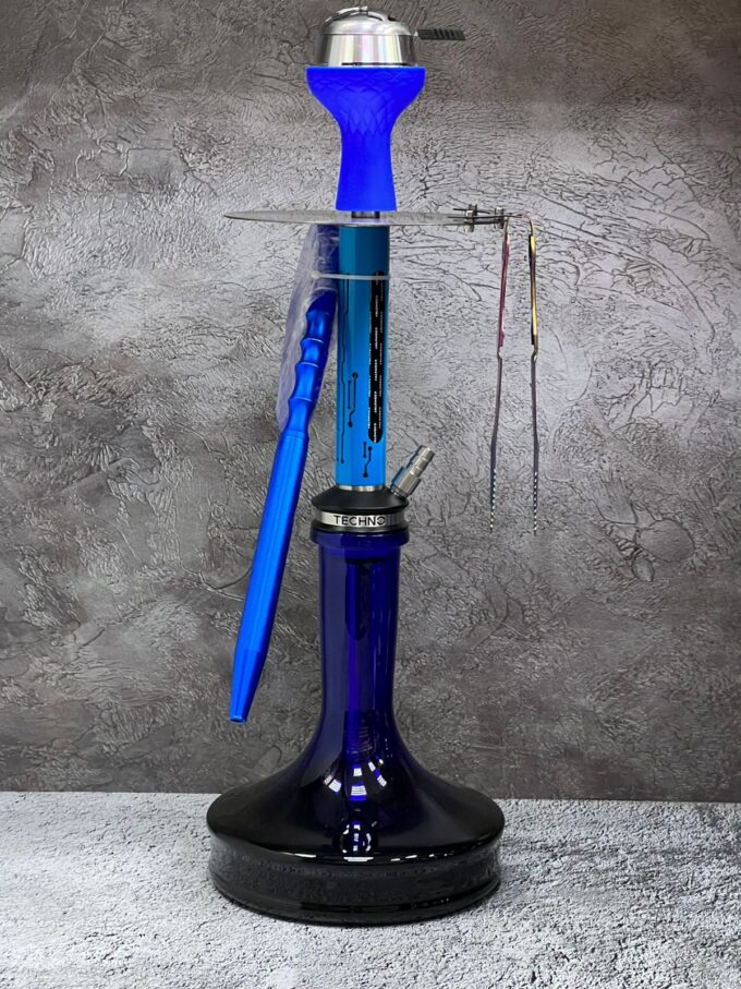 Кальян Geometry Hookah Techno 63см синий