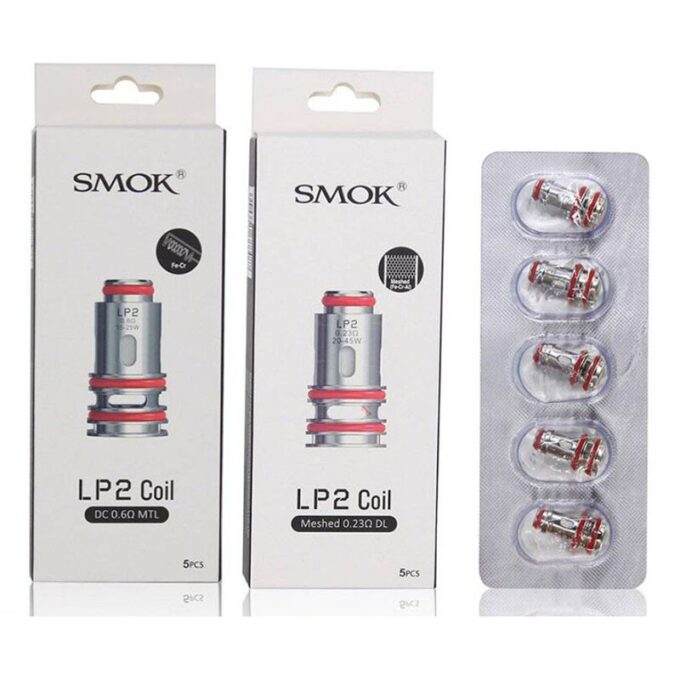 SMOK LP2 Coils: DC 0.6ohm Coil & Meshed 0.23ohm DL Coil