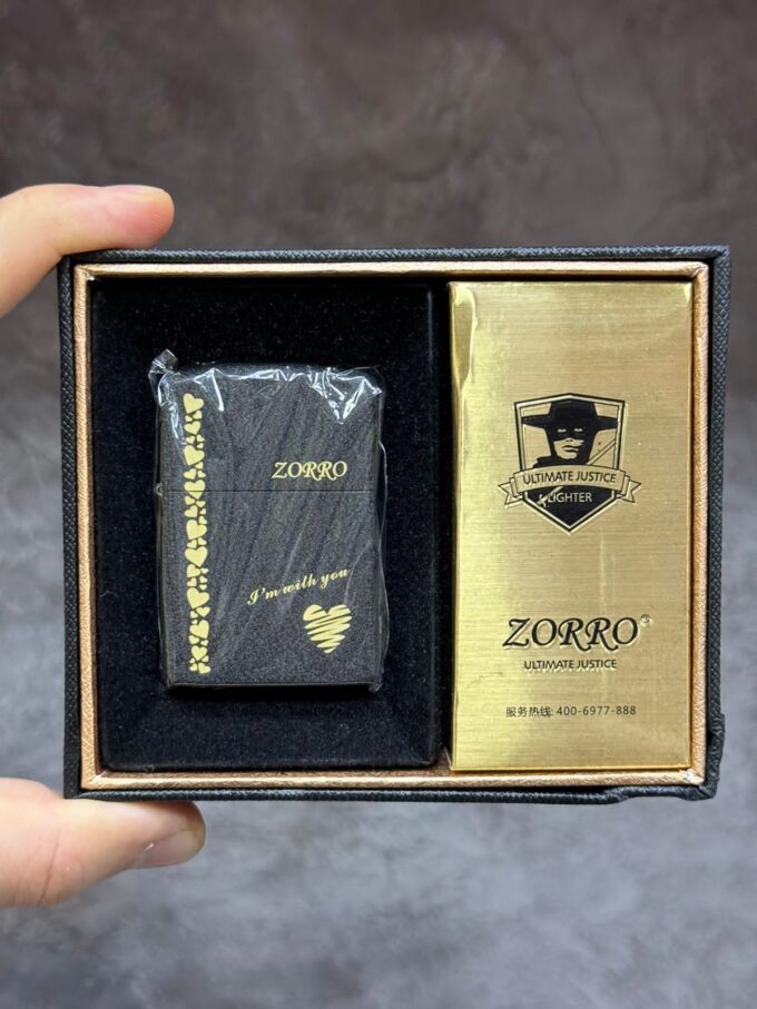 Бензиновая зажигалка ZORRO