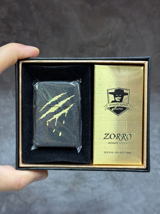 Бензиновая зажигалка ZORRO