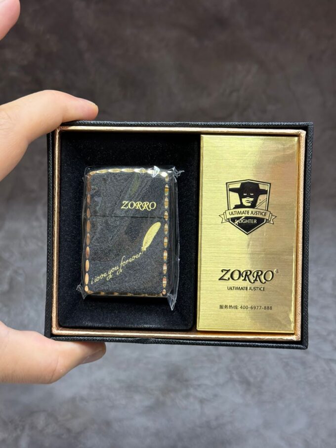 Бензиновая зажигалка ZORRO