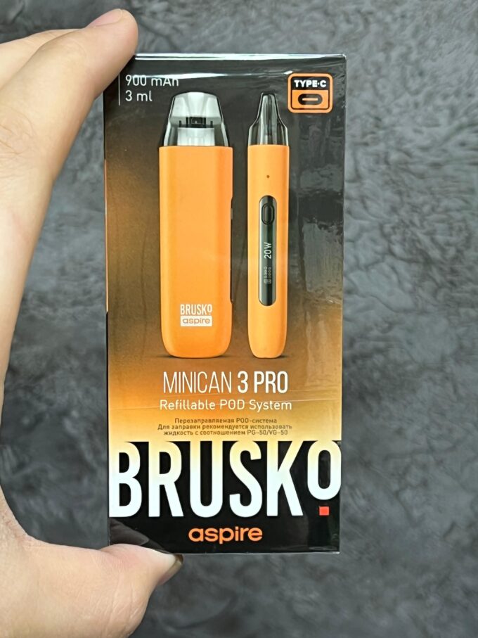 NEW BRUSKO MINICAN 3 PRO