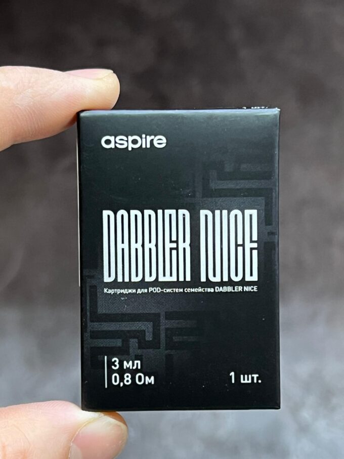 Картридж Dabbler nice 3 ml/0.8 OM (упаковке одна штука )