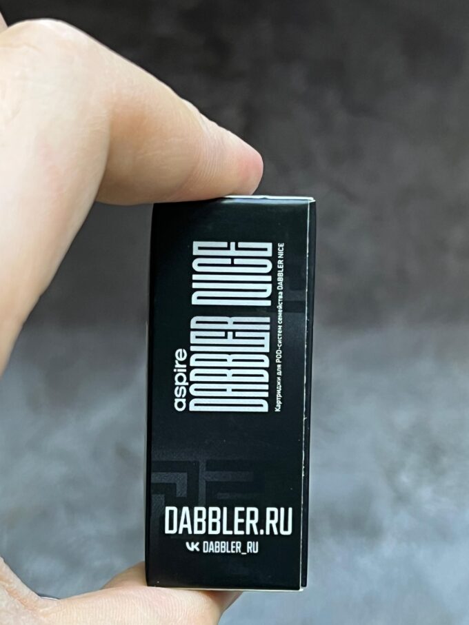 Картридж Dabbler nice 3 ml/0.8 OM (упаковке одна штука )