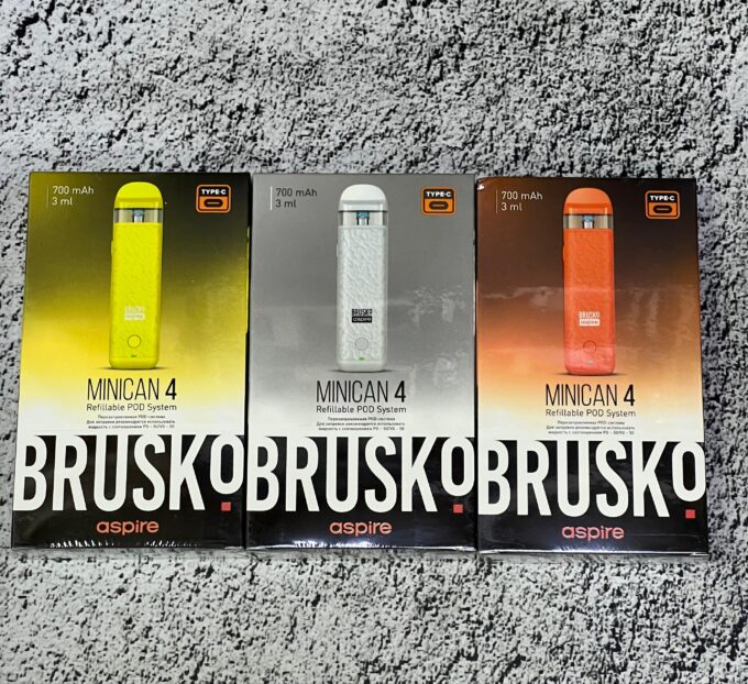 Brusko Minican 4 (700 mAh) 3 мл.