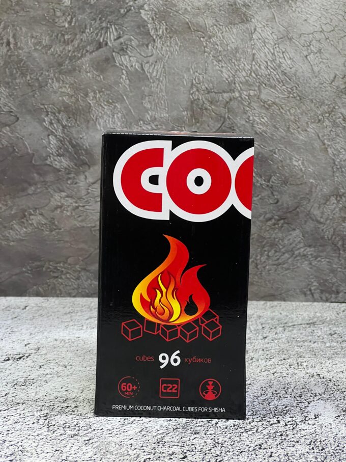 Уголь COCOBRECO 96шт 22мм Турция