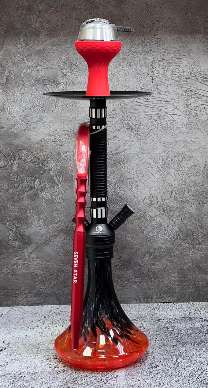 Seven star 63 см  Артикул:АМ-555 чёрный с красным