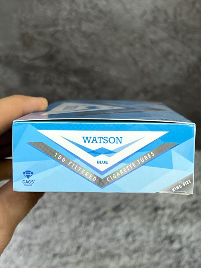 Cигаретные гильзы 100шт синий  WATSON BLUE