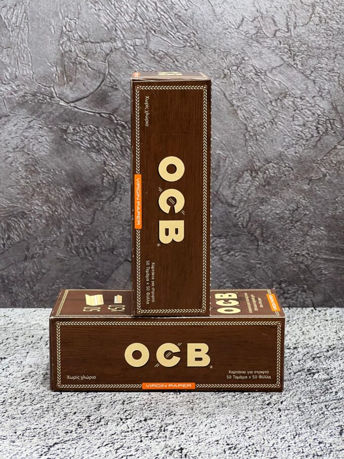 Бумага для самокруток  OCB Unbleached Virgin Paper (50пач х 50лист)