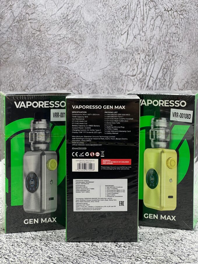 Набор Vaporesso GEN MAX + iTank T