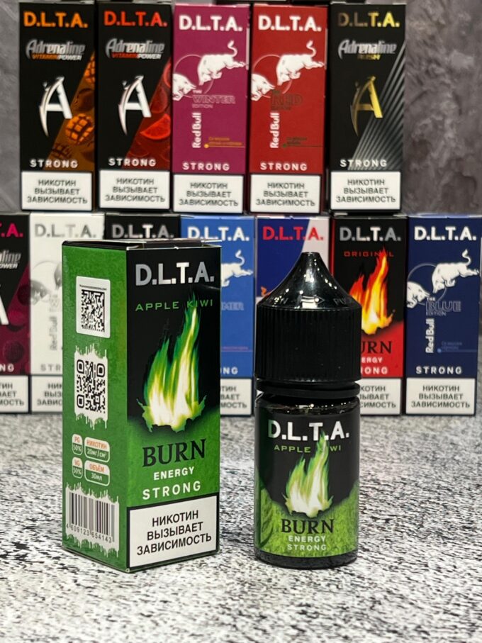 Жидкость D.L.T.A  Strong salt 30 ml Original Маркировка-честный знак