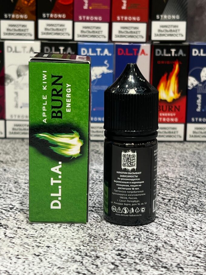 Жидкость D.L.T.A  Strong salt 30 ml Original Маркировка-честный знак