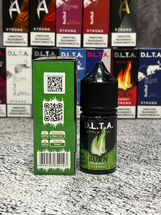 Жидкость D.L.T.A  Strong salt 30 ml Original Маркировка-честный знак