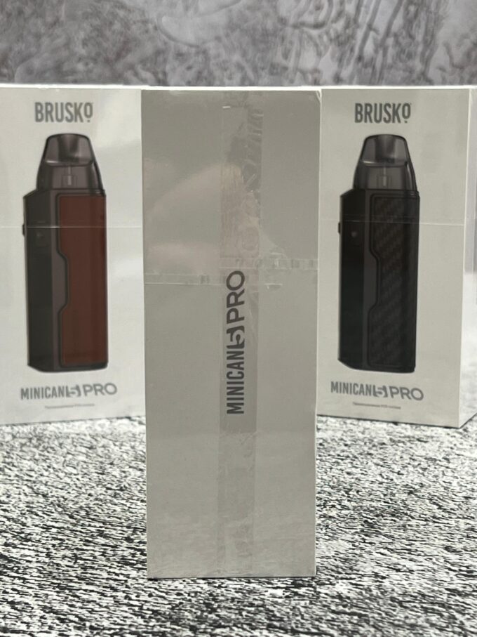 BRUSKO MINICAN 5 PRO — новая pod-система от BRUSKO