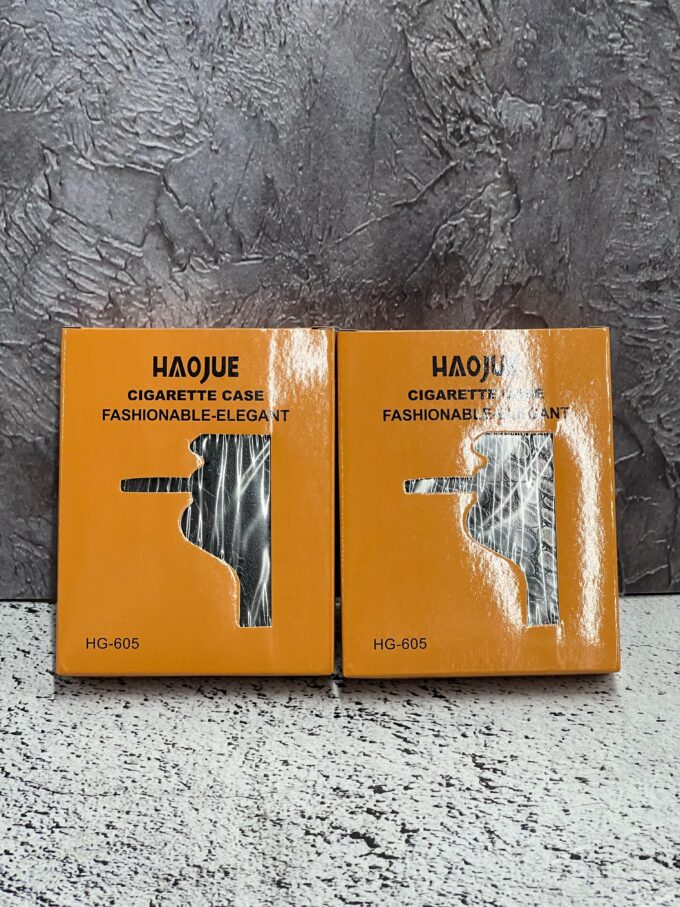 Портсигар HAOJUE HG-605,эко кожа,на 20 стандартных сигаре