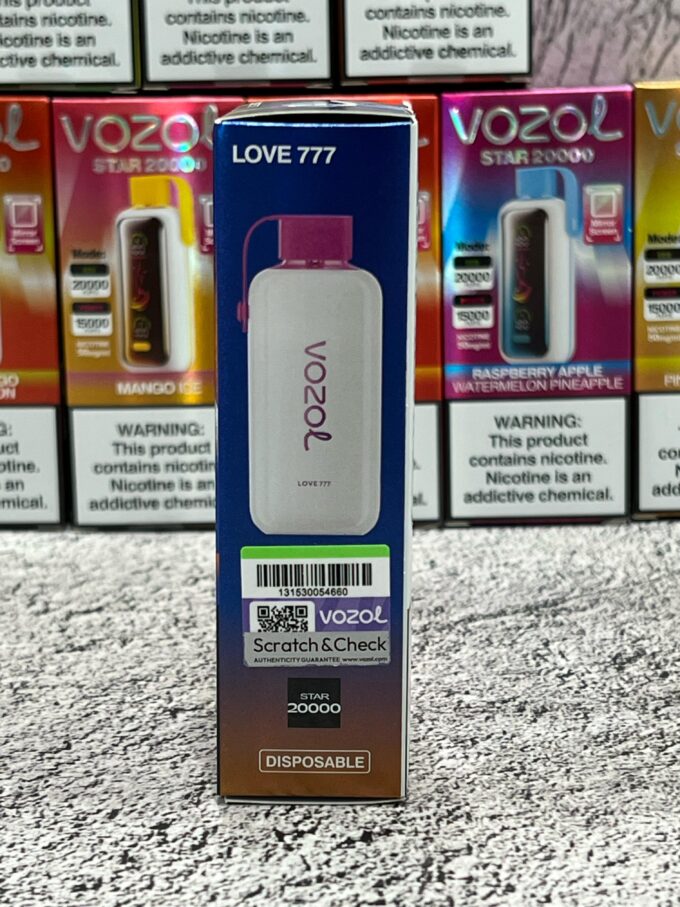 Vozol Star 20000 тяг Original