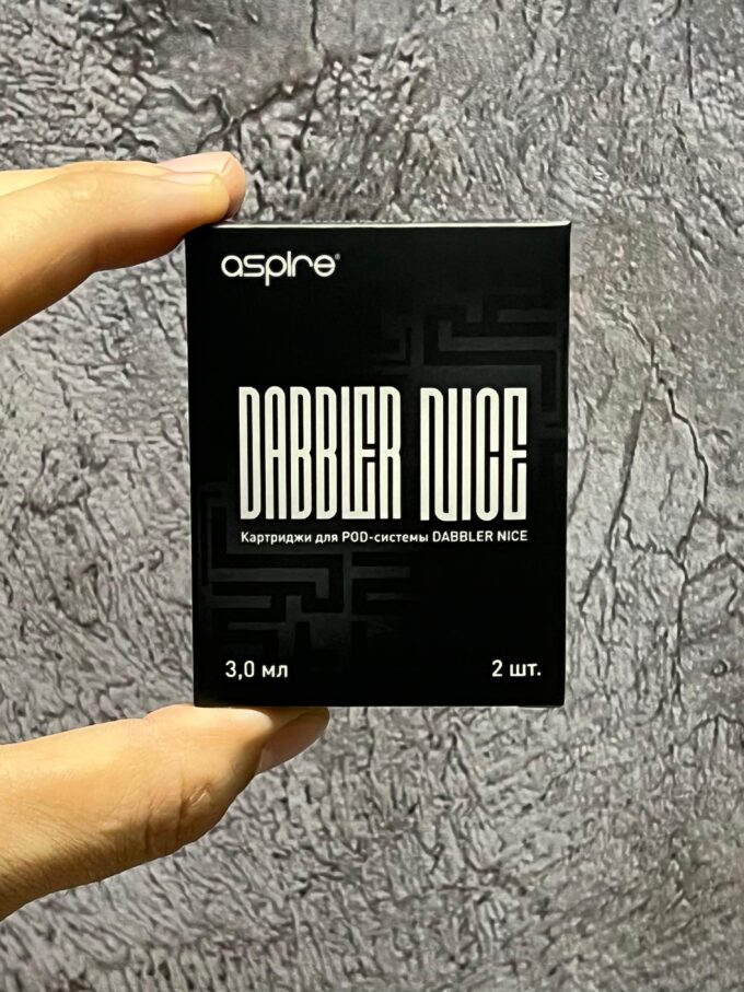 Картридж Dabbler nice 3 ml/0.8 OM (упаковке 2 шт)