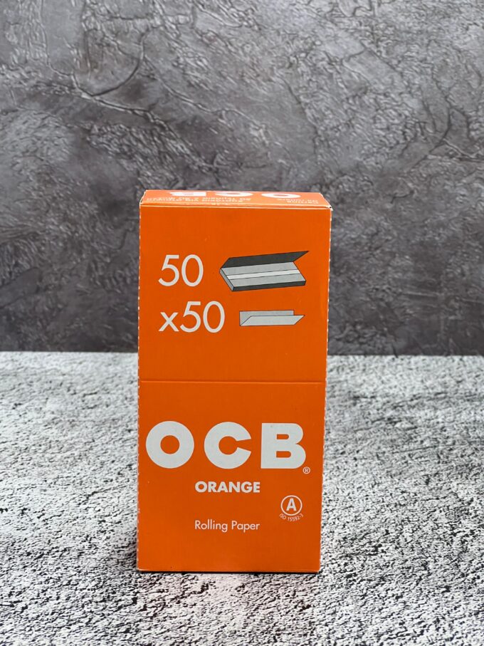 Бумага для самокруток OCB оранж (50пач х 50лист)