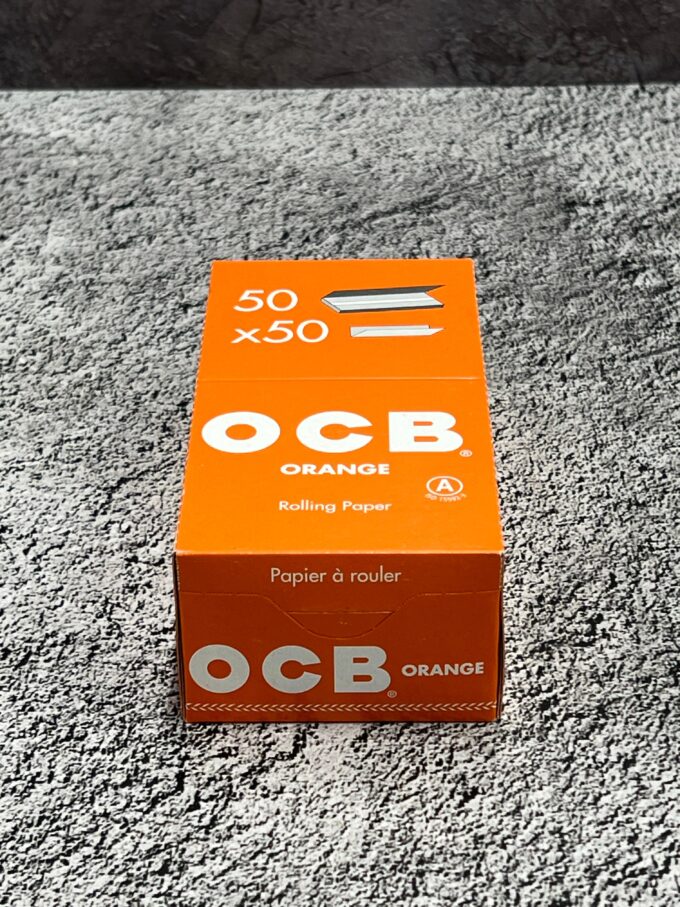 Бумага для самокруток OCB оранж (50пач х 50лист)