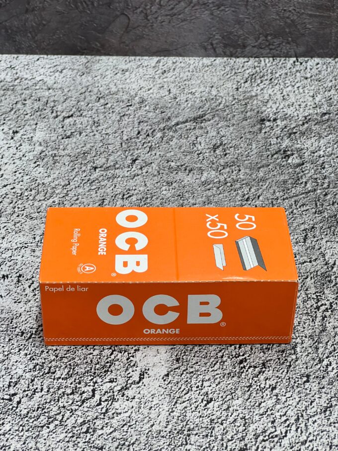 Бумага для самокруток OCB оранж (50пач х 50лист)