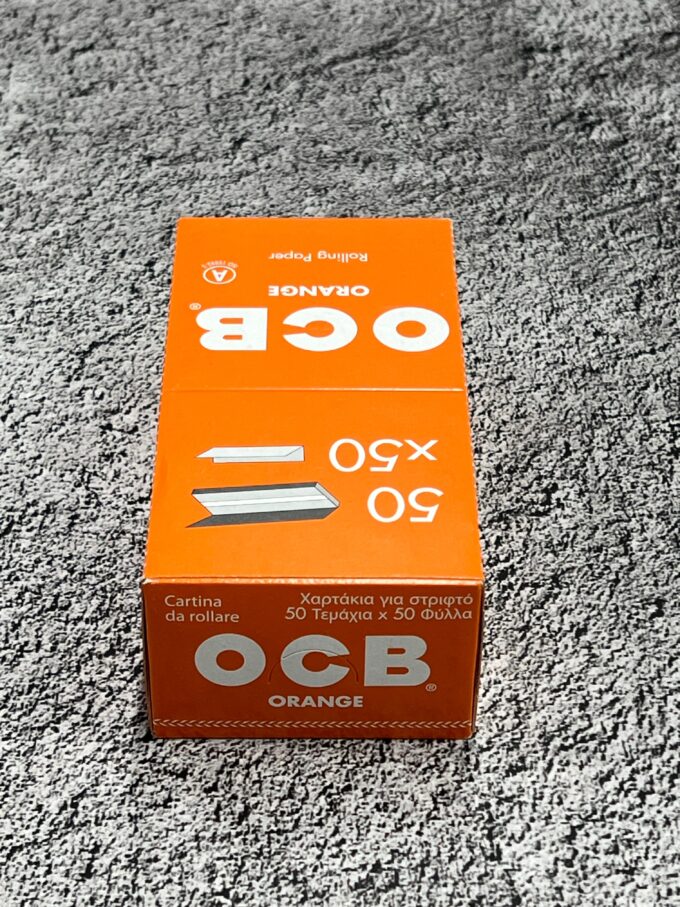 Бумага для самокруток OCB оранж (50пач х 50лист)