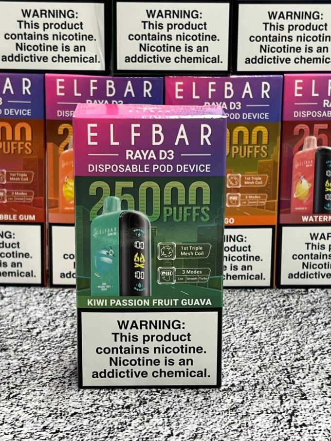 Elf Bar Raya D3 25000 тяг Original