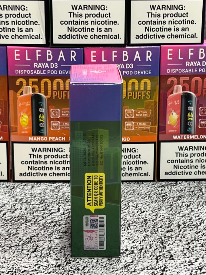 Elf Bar Raya D3 25000 тяг Original