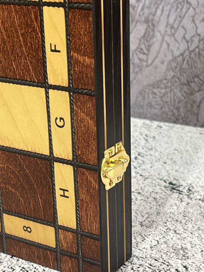 Игра 3в1 (шахматы, шашки, нарды) деревянные 45х23 см Артикул:W7725C