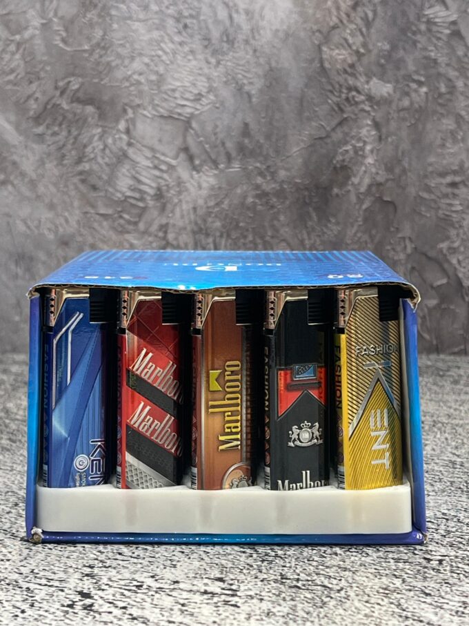 Газовая зажигалка металл турбо Артикул:318