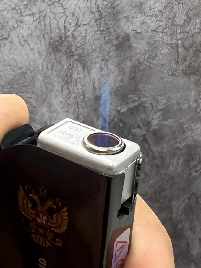 Газовая зажигалка металл турбо (в блоке 25 шт) Артикул:MJ-06