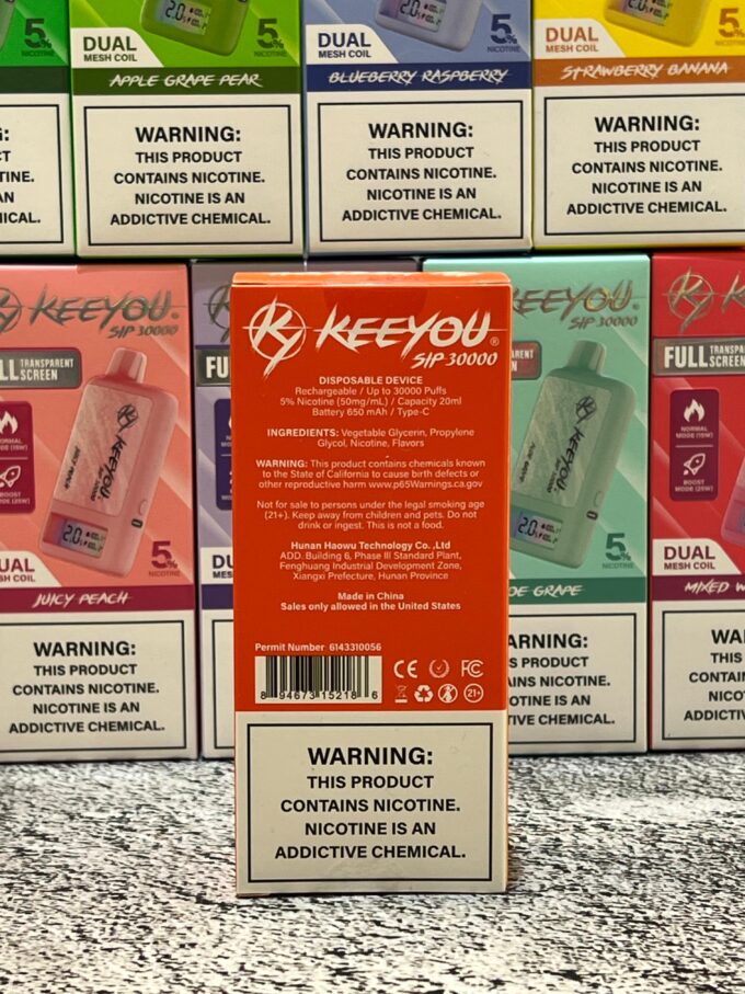 Keeyou Sip 30000 тяг Original