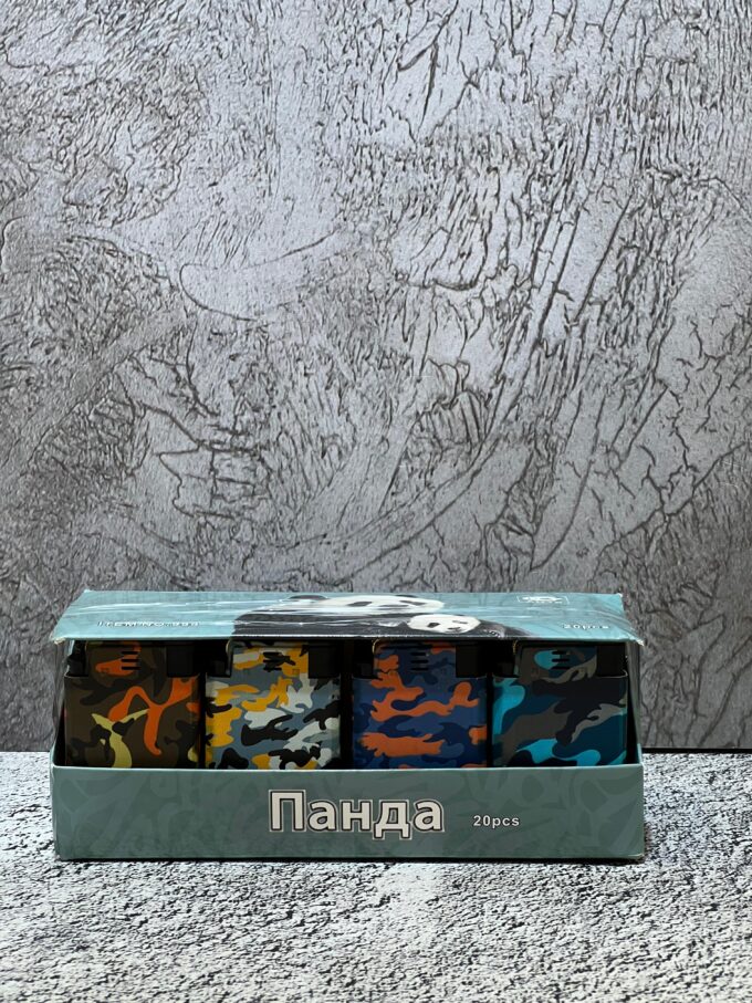 Газовая зажигалка  2в1 пьеза/турбо (блоке 20 шт)  Артикул:999
