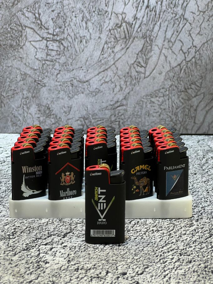 Кремниевая зажигалка метал мини  (в блоке 50шт)  Артикул:X5