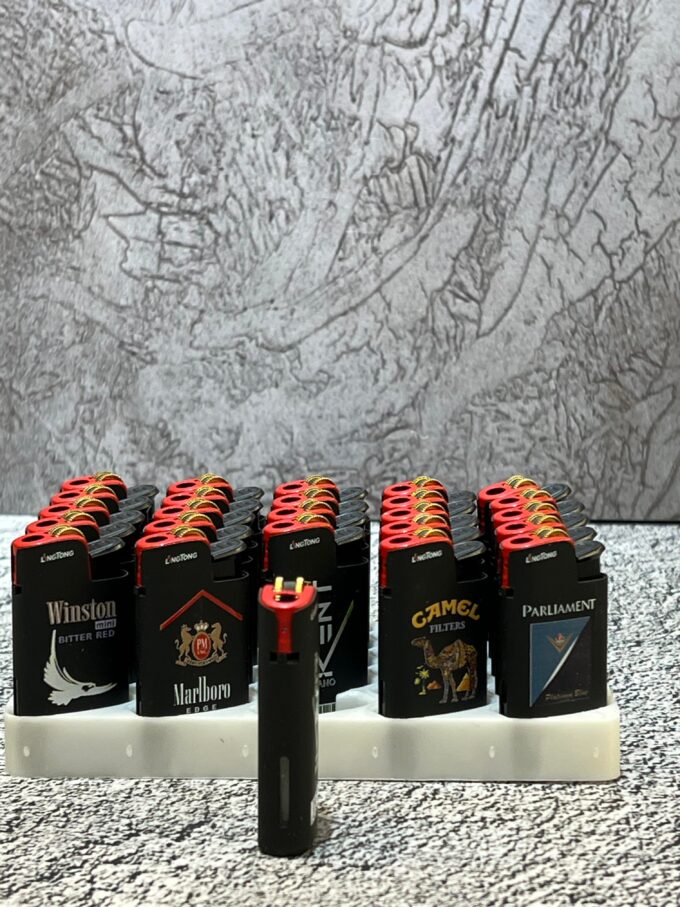 Кремниевая зажигалка метал мини  (в блоке 50шт)  Артикул:X5
