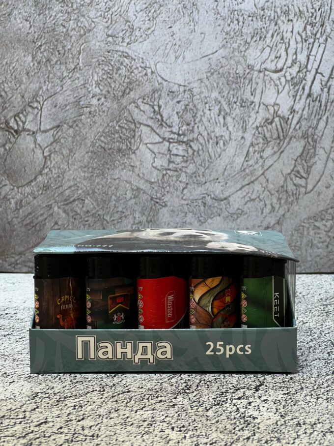 Газовая зажигалка турбо (в блоке 25 шт) Артикул:777