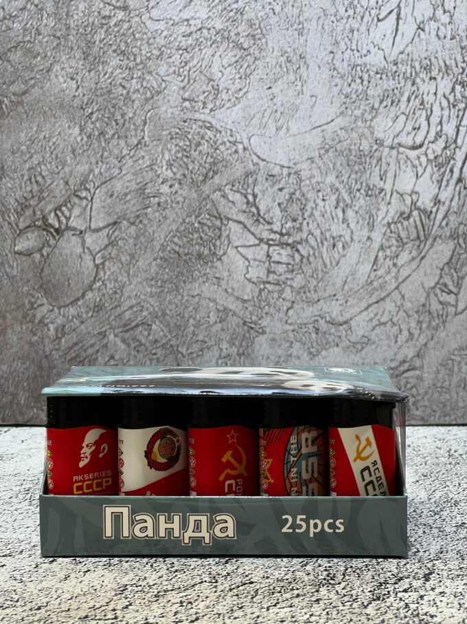 Газовая зажигалка металл турбо (в блоке 25 шт) Артикул:011