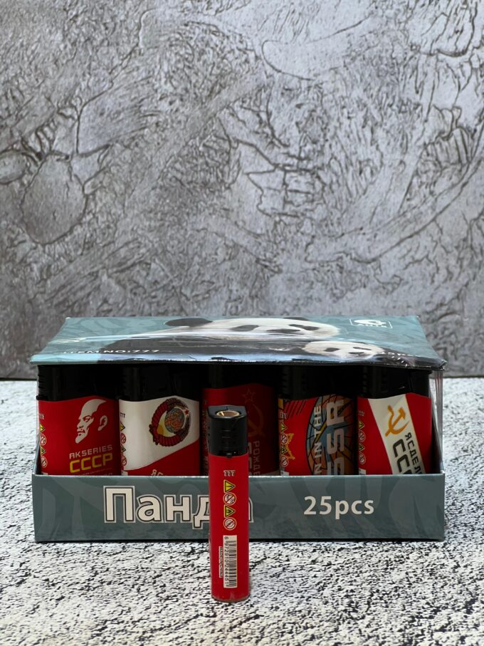 Газовая зажигалка металл турбо (в блоке 25 шт) Артикул:011