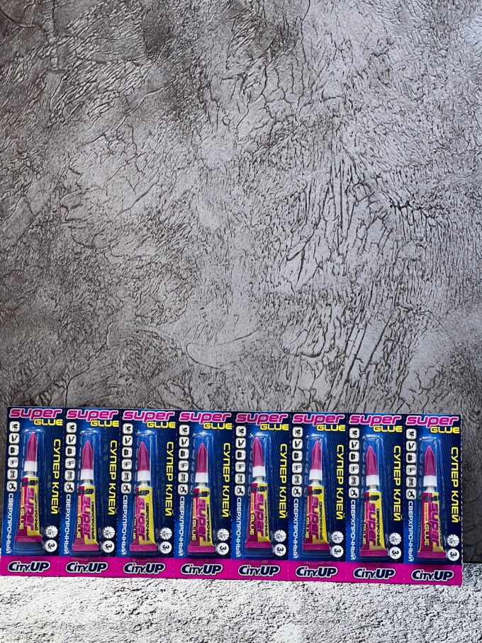 Super Glue City Up 3 гр(в листе 12 шт)