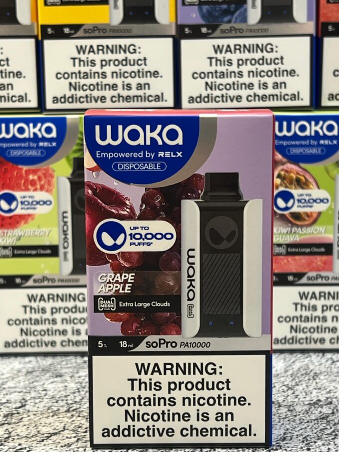 Waka 10000 5% nicotine тяг Original