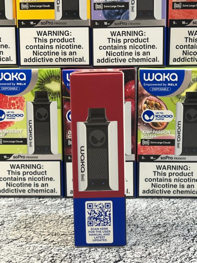 Waka 10000 5% nicotine тяг Original