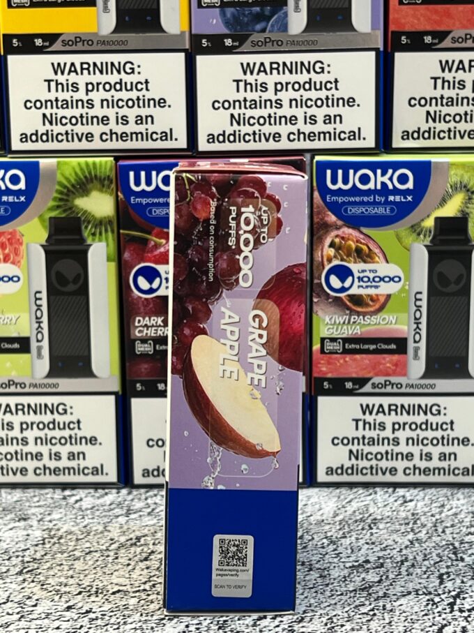 Waka 10000 5% nicotine тяг Original