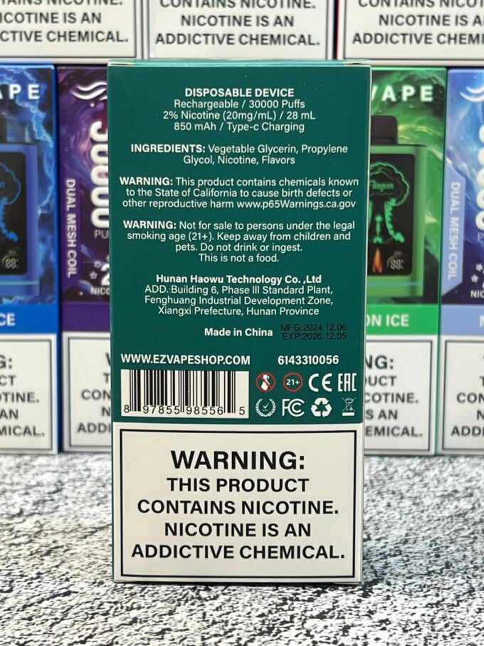 Ezvape 30000 тяг Original